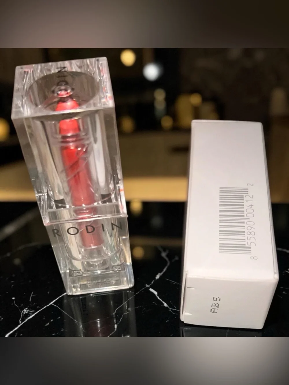 Rodin Olio Lusso Luxury Lipstick - Tough Tomato BNIB Hot Color!